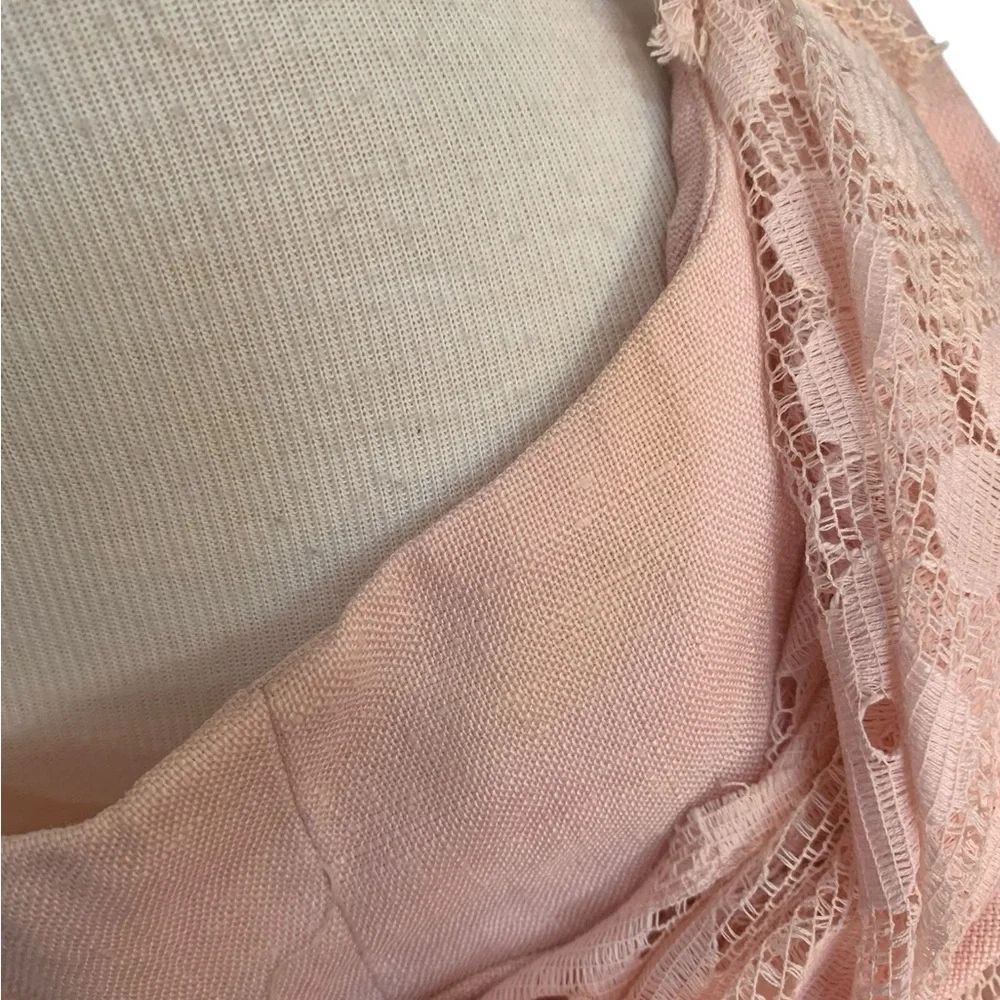 Vintage 50’s/60’s era pink daisy wiggle dress - spring - Picture 7 of 11